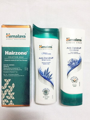 

Himalaya Anti Dandruff Shampoo, Anti Dandruff Conditioner, Bleminor Anti Blemish Cream(Set of)