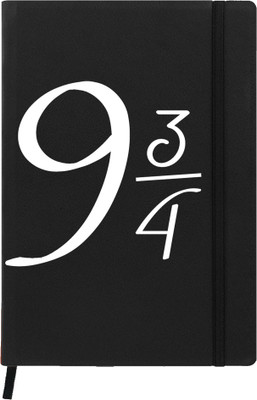 

Hamee A5 Notebook(Designer Printed PU Leather Undated A5 Notebook Planner, Black)