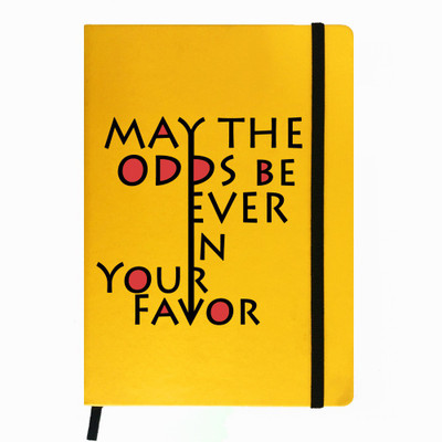 

Hamee A5 Notebook(Designer Printed PU Leather Undated A5 Notebook Planner, Yellow)