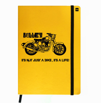 

Hamee A5 Notebook(Designer Printed PU Leather Undated A5 Notebook Planner, Yellow)