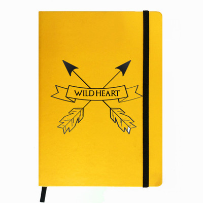

Hamee A5 Notebook(Designer Printed PU Leather Undated A5 Notebook Planner, Yellow)