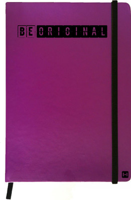 

Hamee A5 Notebook(Designer Printed PU Leather Undated A5 Notebook Planner, Purple)