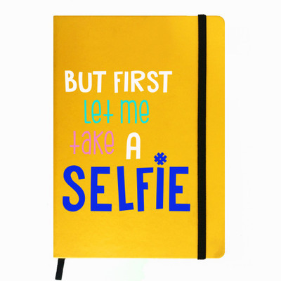 

Hamee A5 Notebook(Designer Printed PU Leather Undated A5 Notebook Planner, Yellow)