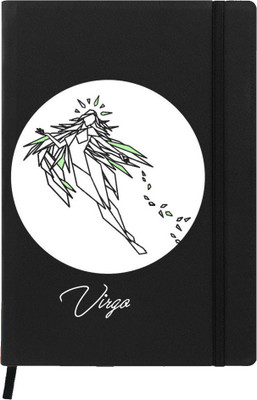 

Hamee A5 Notebook(Designer Printed PU Leather Undated A5 Notebook Planner, Black)