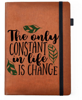 

Hamee A5 Notebook(Designer Printed PU Leather Undated A5 Notebook Planner, Tan)