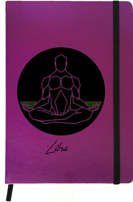 

Hamee A5 Notebook(Designer Printed PU Leather Undated A5 Notebook Planner, Purple)