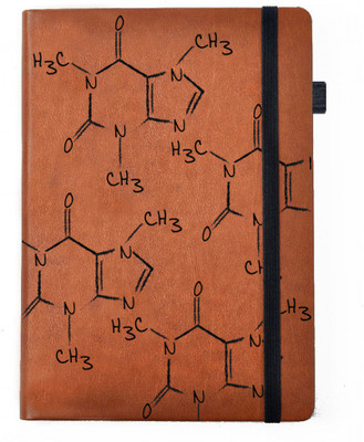 

Hamee A5 Notebook(Designer Printed PU Leather Undated A5 Notebook Planner, Tan)