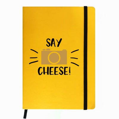 

Hamee A5 Notebook(Designer Printed PU Leather Undated A5 Notebook Planner, Yellow)