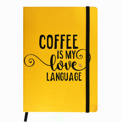 

Hamee A5 Notebook(Designer Printed PU Leather Undated A5 Notebook Planner, Yellow)