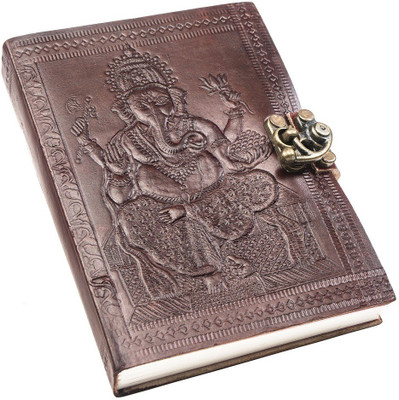 

Anshika International A6 Diary(genuine leather notebook diary, Brown)