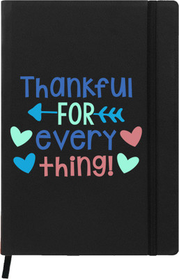 

Hamee A5 Notebook(Designer Printed PU Leather Undated A5 Notebook Planner, Black)