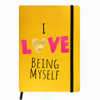 

Hamee A5 Notebook(Designer Printed PU Leather Undated A5 Notebook Planner, Yellow)