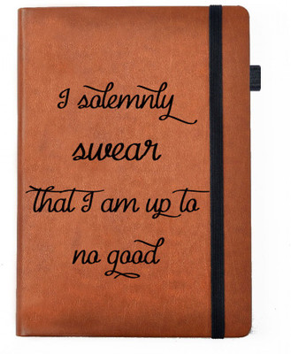 

Hamee A5 Notebook(Designer Printed PU Leather Undated A5 Notebook Planner, Tan)