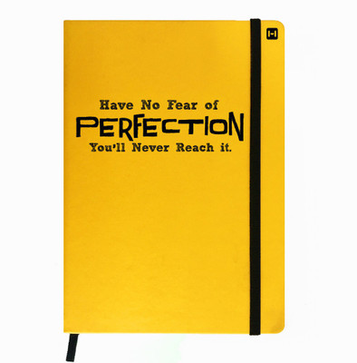 

Hamee A5 Notebook(Designer Printed PU Leather Undated A5 Notebook Planner, Yellow)