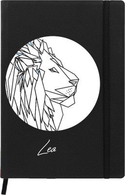 

Hamee A5 Notebook(Designer Printed PU Leather Undated A5 Notebook Planner, Black)