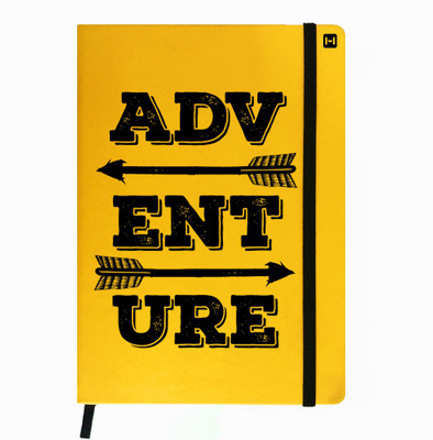 

Hamee A5 Notebook(Designer Printed PU Leather Undated A5 Notebook Planner, Yellow)