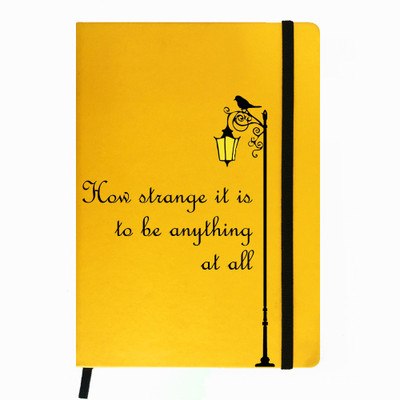 

Hamee A5 Notebook(Designer Printed PU Leather Undated A5 Notebook Planner, Yellow)