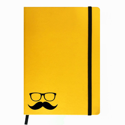 

Hamee A5 Notebook(Designer Printed PU Leather Undated A5 Notebook Planner, Yellow)