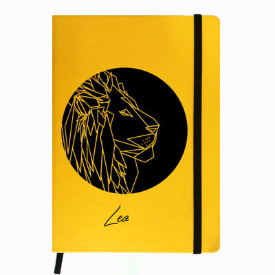 

Hamee A5 Notebook(Designer Printed PU Leather Undated A5 Notebook Planner, Yellow)