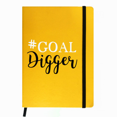 

Hamee A5 Notebook(Designer Printed PU Leather Undated A5 Notebook Planner, Yellow)