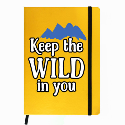 

Hamee A5 Notebook(Designer Printed PU Leather Undated A5 Notebook Planner, Yellow)