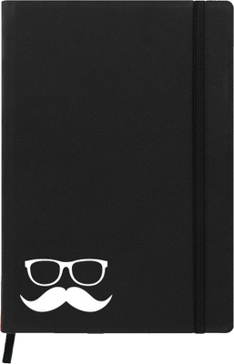 

Hamee A5 Notebook(Designer Printed PU Leather Undated A5 Notebook Planner, Black)