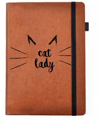 

Hamee A5 Notebook(Designer Printed PU Leather Undated A5 Notebook Planner, Tan)