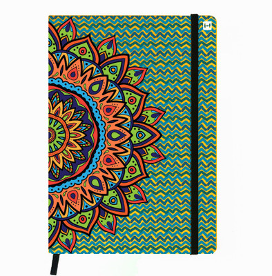 

Hamee A5 Notebook(Designer Printed PU Leather Undated A5 Notebook Planner, Yellow)