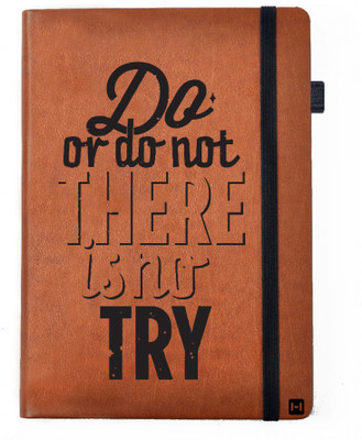 

Hamee A5 Notebook(Designer Printed PU Leather Undated A5 Notebook Planner, Tan)