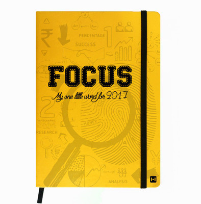 

Hamee A5 Notebook(Designer Printed PU Leather Undated A5 Notebook Planner, Yellow)