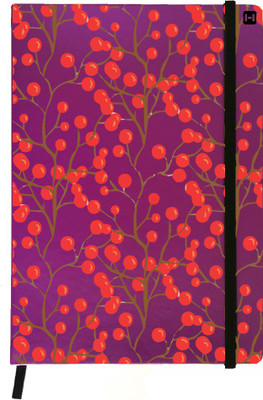 

Hamee A5 Notebook(Designer Printed PU Leather Undated A5 Notebook Planner, Purple)