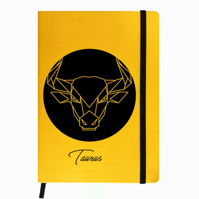 

Hamee A5 Notebook(Designer Printed PU Leather Undated A5 Notebook Planner, Yellow)