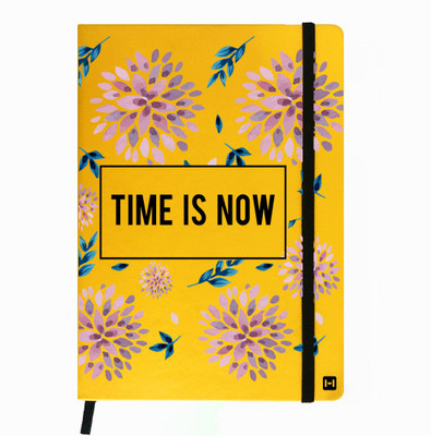 

Hamee A5 Notebook(Designer Printed PU Leather Undated A5 Notebook Planner, Yellow)