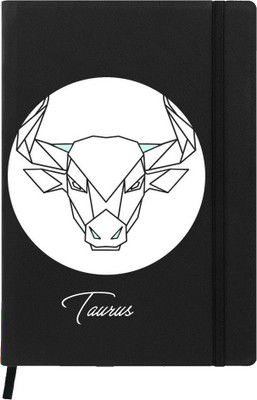 

Hamee A5 Notebook(Designer Printed PU Leather Undated A5 Notebook Planner, Black)