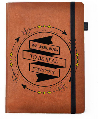 

Hamee A5 Notebook(Designer Printed PU Leather Undated A5 Notebook Planner, Tan)