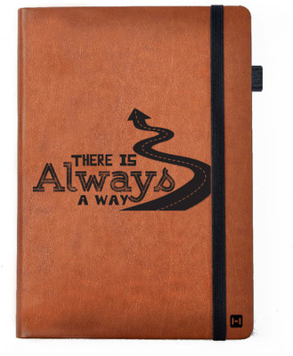 

Hamee A5 Notebook(Designer Printed PU Leather Undated A5 Notebook Planner, Tan)