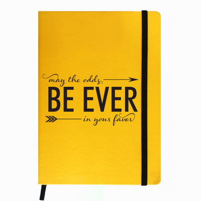 

Hamee A5 Notebook(Designer Printed PU Leather Undated A5 Notebook Planner, Yellow)