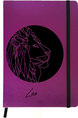 

Hamee A5 Notebook(Designer Printed PU Leather Undated A5 Notebook Planner, Purple)