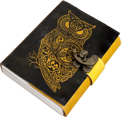 

Anshika International A5 Notebook(handmade, Black)