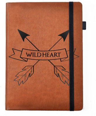 

Hamee A5 Notebook(Designer Printed PU Leather Undated A5 Notebook Planner, Tan)