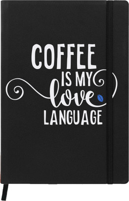 

Hamee A5 Notebook(Designer Printed PU Leather Undated A5 Notebook Planner, Black)