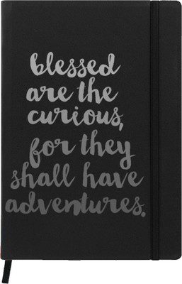 

Hamee A5 Notebook(Designer Printed PU Leather Undated A5 Notebook Planner, Black)