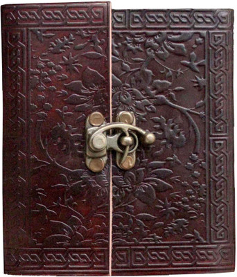 

Anshika International A6 Notebook(handmade, Brown)
