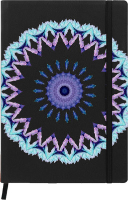 

Hamee A5 Notebook(Designer Printed PU Leather Undated A5 Notebook Planner, Black)