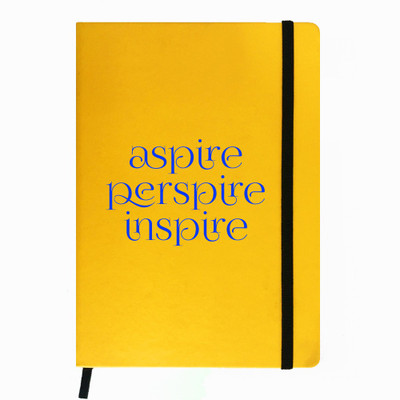 

Hamee A5 Notebook(Designer Printed PU Leather Undated A5 Notebook Planner, Yellow)