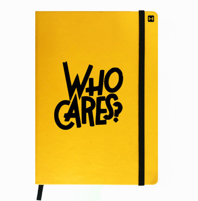 

Hamee A5 Notebook(Designer Printed PU Leather Undated A5 Notebook Planner, Yellow)
