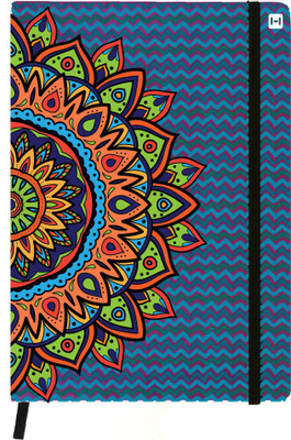 

Hamee A5 Notebook(Designer Printed PU Leather Undated A5 Notebook Planner, Purple)