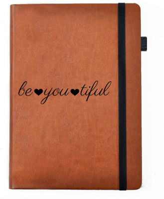 

Hamee A5 Notebook(Designer Printed PU Leather Undated A5 Notebook Planner, Tan)