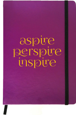 

Hamee A5 Notebook(Designer Printed PU Leather Undated A5 Notebook Planner, Purple)