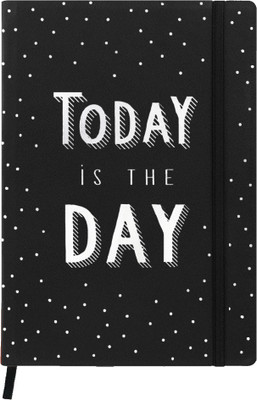 

Hamee A5 Notebook(Designer Printed PU Leather Undated A5 Notebook Planner, Black)
